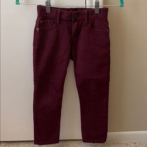 NWOT Maroon pants by Gap 5